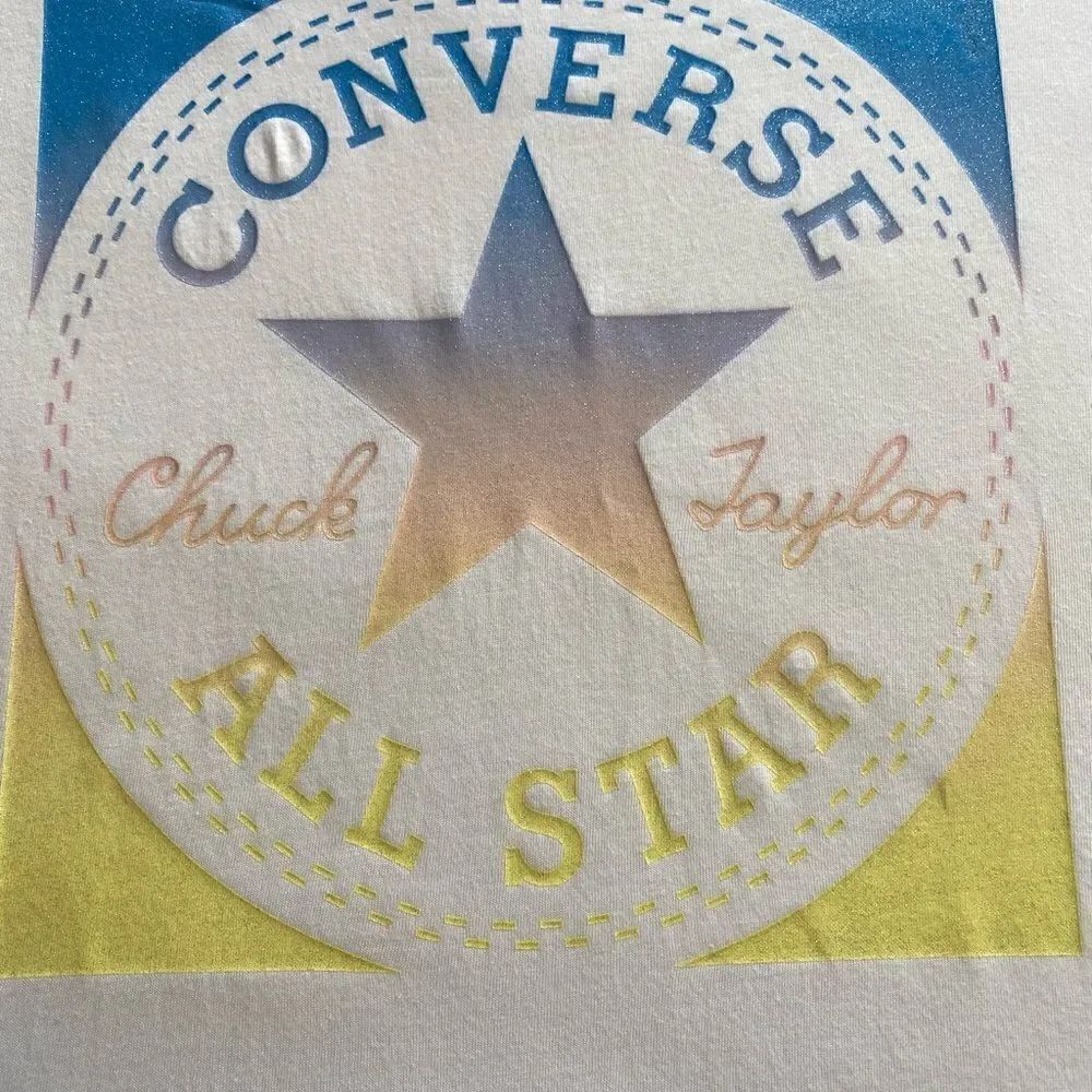 CONVERSE GIRLS LARGE TSHIRT - Picture 2 of 3